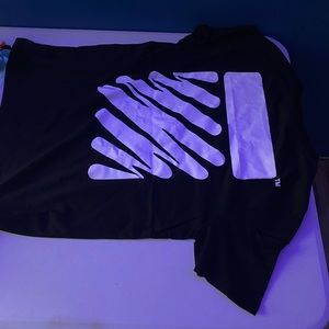 off-white tee - black (SEND BEST OFFER)